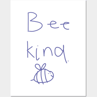 Bee Kind Posters and Art